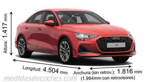 Medidas Audi A Sedan Maletero Peso Dimensiones Y Similares