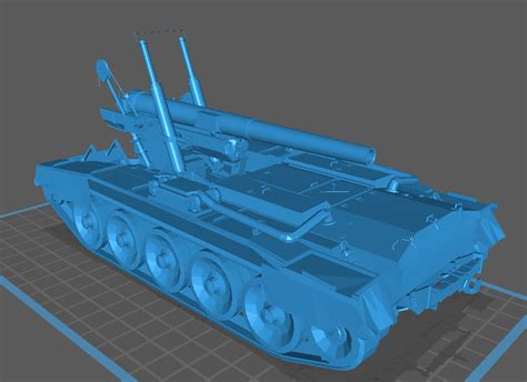 3D file Crusader 5.5in. SP tank・3D print object to download・Cults