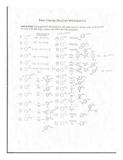 Basic Concept Reaction Worksheet 4 2 Pdf Course Hero