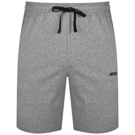 Boss Jersey Shorts Grey Mainline Menswear United States