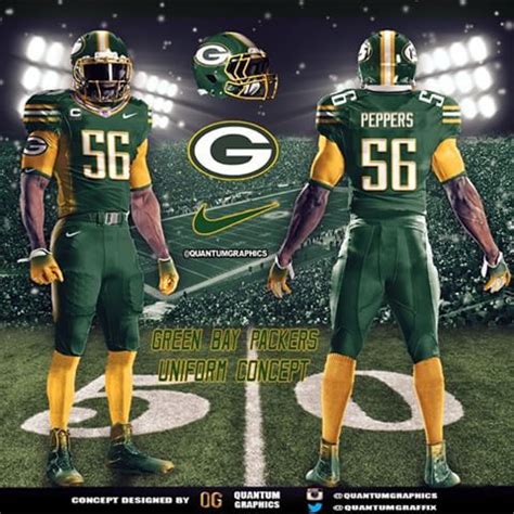 Green Bay Packers New Uniforms