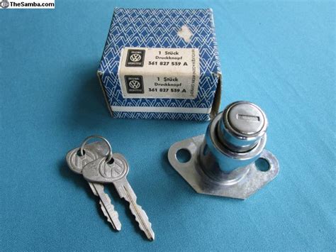 TheSamba VW Classifieds NOS Squareback Rear Hatch Lock Huf