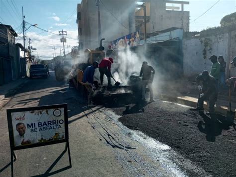 Colocaron 180 toneladas de asfalto en municipio Andrés Mata de Sucre