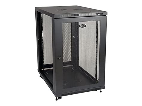 Tripp Lite U Rack Enclosure Server Cabinet Deep W Doors Sides Rack