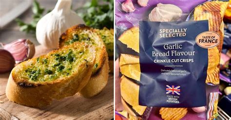 Aldi Launches Garlic Bread Crisps