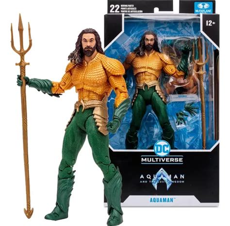 Aquaman Hero Suit Gold Figura The Lost Kingdom Dc Mcfarlane Mercadolibre