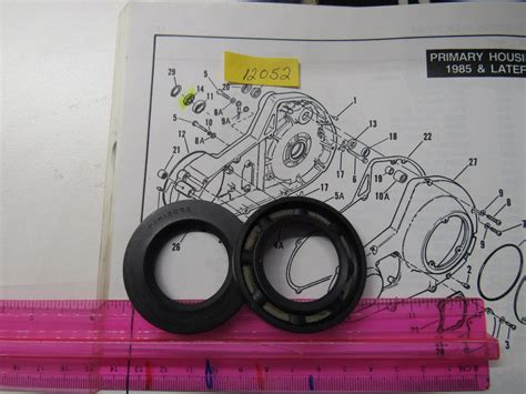 Harley Evolutiontwin Caminner Primary Cover Seal 1985 Up Pn 12052