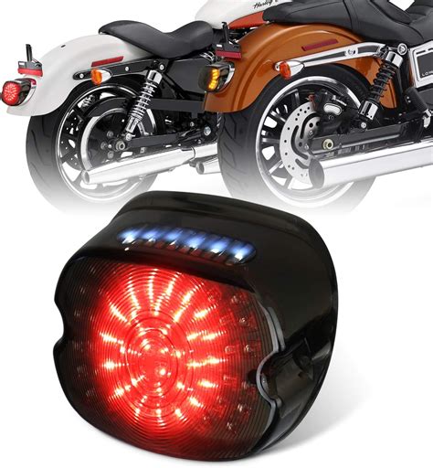 Phare De Jour LED Avant 14 6 Cm Blanc Pour Motos Harley Davidson