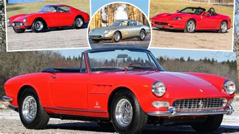 Twelve Stunning Classic Ferraris From A Private Collection Are Up For