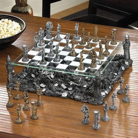 Medieval Knights Classic Chess Board Set