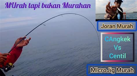 Ultralight Jigging Golden Trevally Joran Cangkek Lb Relix