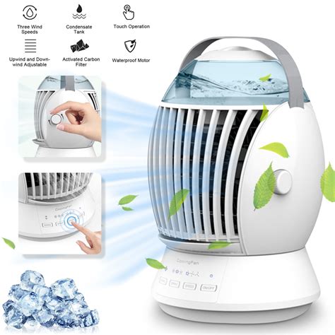 Portable Air Conditioners 3 Speed Portable Mini Airconditioner Cooling Bedroom Aircooler