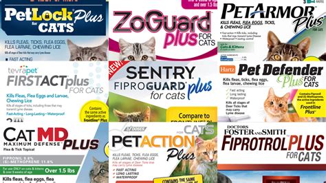 Generic Alternatives to Frontline Plus for Cats | FleaScience