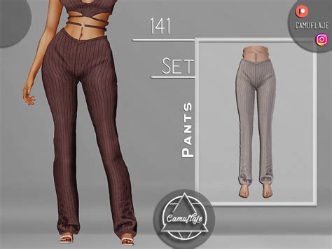 The Sims Resource SET 141 Pants Sims 4 Clothing Sims 4 Studio