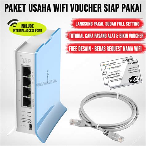 Jual Mikrotik RB 941 2ND Full Setting Sistem Voucher Hotspot Ready To