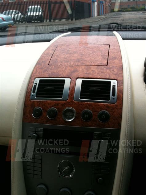 Custom Car Interior | Wood Dipping | Aston Martin