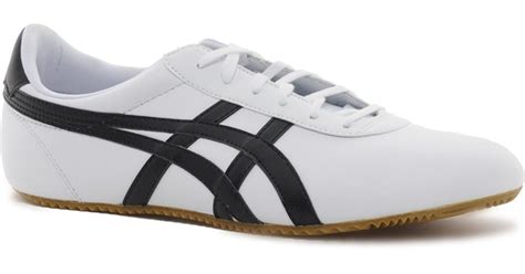 Onitsuka Tiger Tai Chi Leather Plimsolls In White For Men Lyst