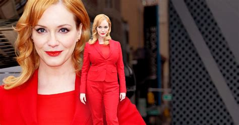 Christina Hendricks Mit Mega Kurven Gegen Den Magerwahn Bunte De