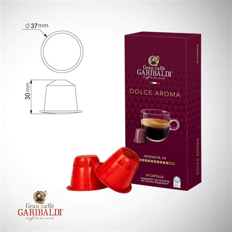 NESPRESSO Coffee Capsules GRAN CAFFE GARIBALDI Dolce Aroma 10 Pcs