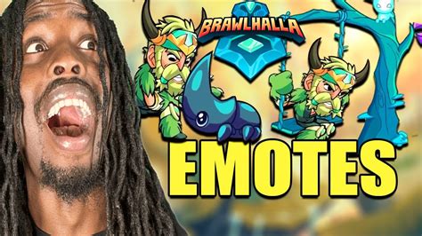 Brawlhalla Battle Pass Season 6 Emotes Reveal Reaction Youtube