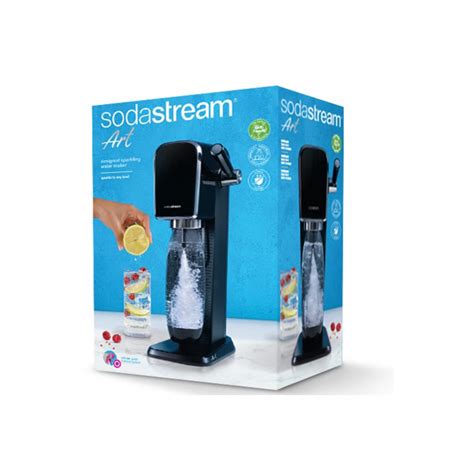 Machine Soda Et Eau Gazeuse Sodastream Machine Duo Noire Carafes