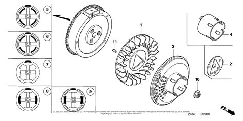 Honda Engines Gx U Qxeb Engine Jpn Vin Gcank To Gcank