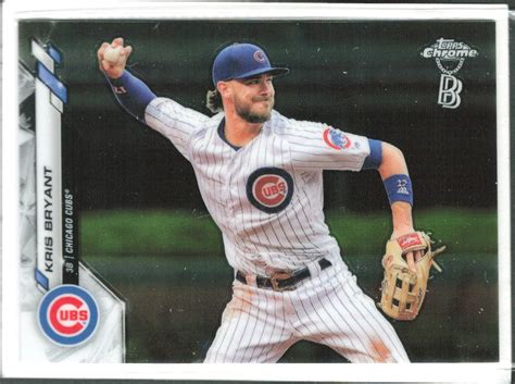 Topps Chrome Ben Baller Kris Bryant Chicago Cubs Ebay