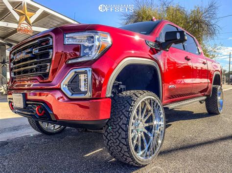 2022 Gmc Sierra 1500 With 26x12 44 Monster Offroad M26 And 33135r26 Venom Power Terra Hunter