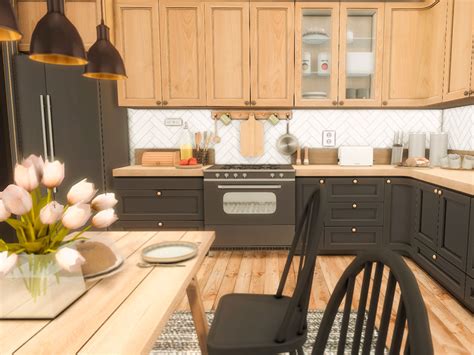 The Sims Resource Tegan Kitchen TSR Only CC