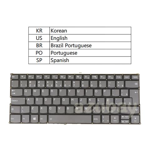 Backlit Keyboard For Lenovo IdeaPad 530S 14ARR 530S 14IKB 530S 15IKB