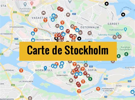 Carte De Stockholm Su De Plan D Taill Gratuit Et En Fran Ais