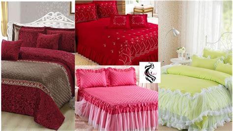 Casual Comfortable And Affordable Frilly Bridal Bed Sheets Design S