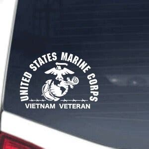 US MARINE CORPS Vietnam Veteran Decal Usmc United States Etsy