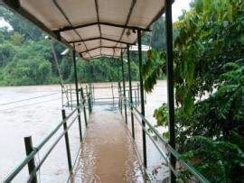 Nível do rio Aquidauana sobe quase dois metros e coloca cidade em