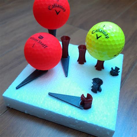 3D Printable Golf Tee Peg by Olivier LE GUENNEC