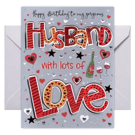 Birthday Greeting Cards For Husband