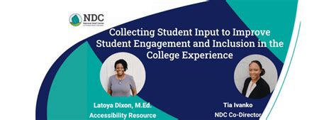 Collecting Student Input To Improve Engagement And Inclusion Webinar