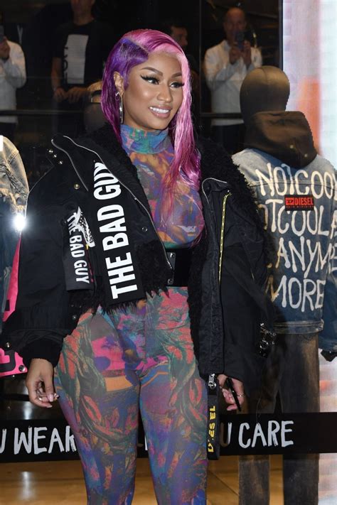 Nicki Minaj Looking Hot In A Transparent Multicolored Jumpsuit Thefappening Link