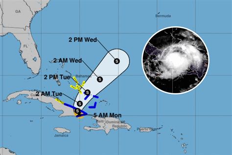 Tropical Storm Oscar Hurricane Center Reveals Path Newsweek