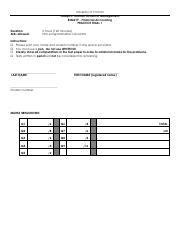 RSM219 Practice Final 1 Pdf University Of Toronto Joseph L Rotman