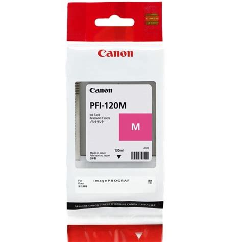 Canon Pfi M Magenta Ink Cartridge Genuine Inkdepot