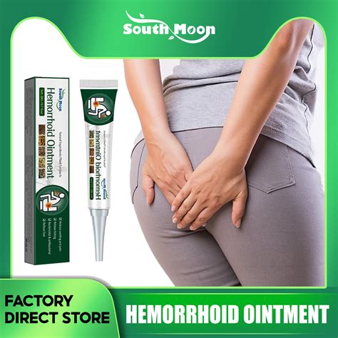 South Moon Hemorrhoids Ointment Materials Suppository Powerful