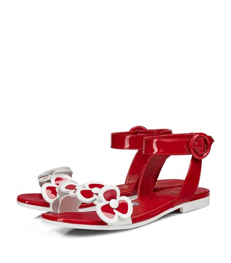 Christian Louboutin Kids Pensatoi Leather Sandals | Harrods US