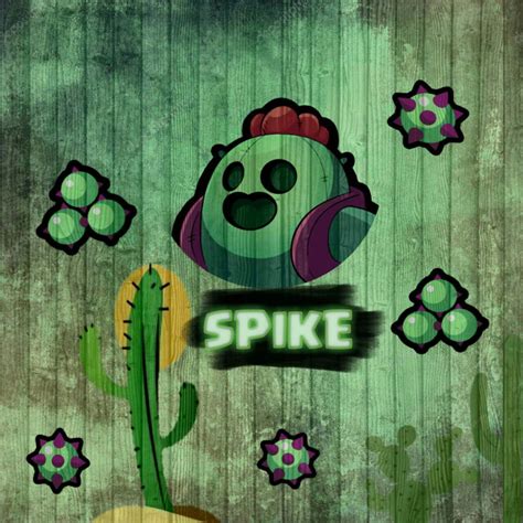 Spike Brawl Stars Wallpapers Top Free Spike Brawl Stars Backgrounds