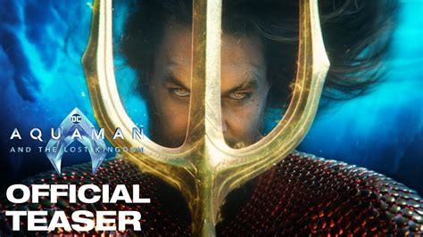 Aquaman And The Lost Kingdom Teaser Youtube