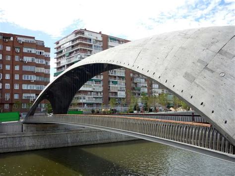 Puentes Cascara Madrid Bridge West 8 Spain E Architect