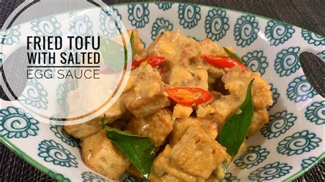 Fried Tofu With Salted Egg Sauce Youtube