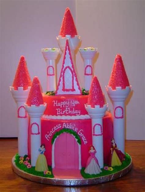 Princess Castle Cake