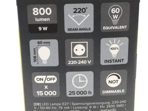 Led žárovka Rebel 9w Ekvivalent 60w Velký Závit Cena Za Kus Aukro