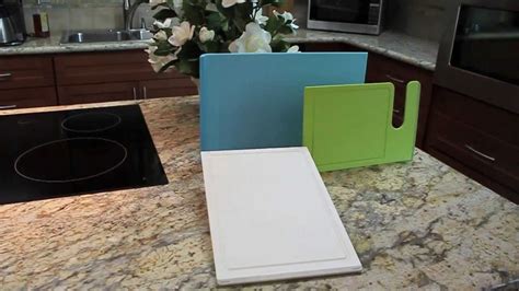 Puli Innovative Cutting Board Set With Microban Antimicrobial Protection‬‬ Youtube